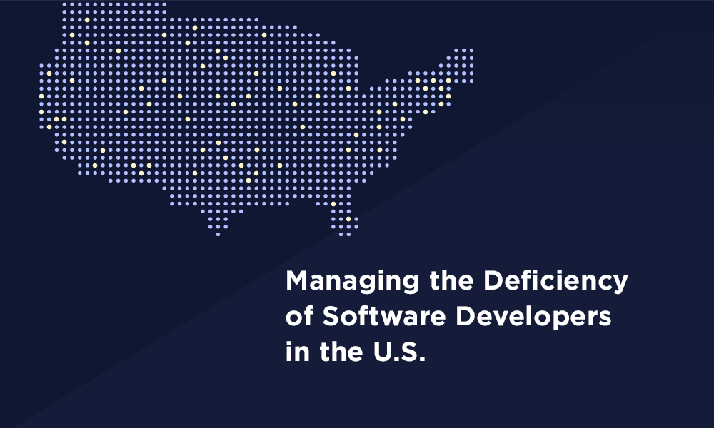 Managing the Deficiency of Software Developers in the U.S.